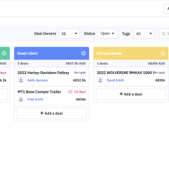 Motorcycle Dealership CRM