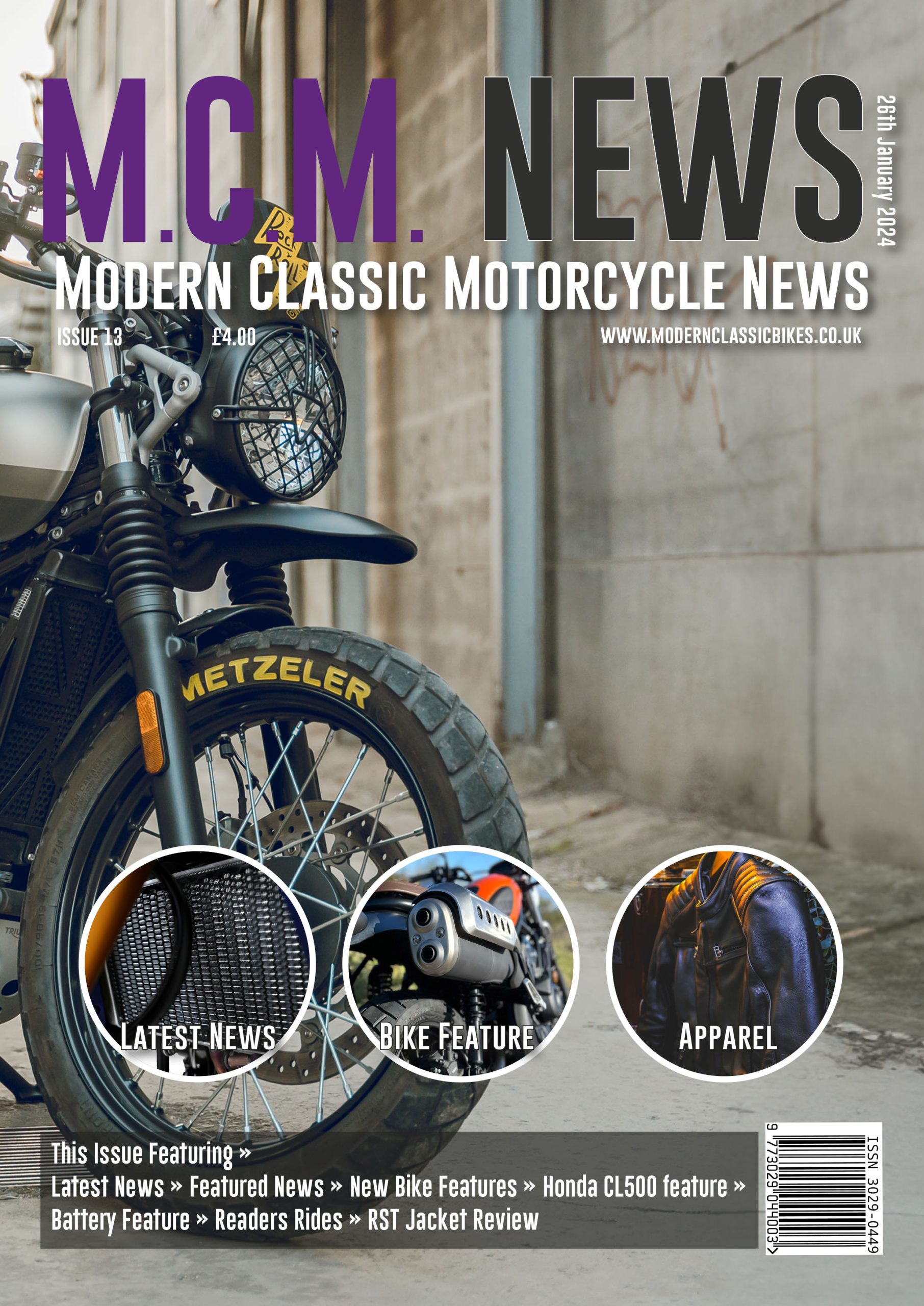 Pre-Order Issue 13 – Modern Classic Motorcycle News