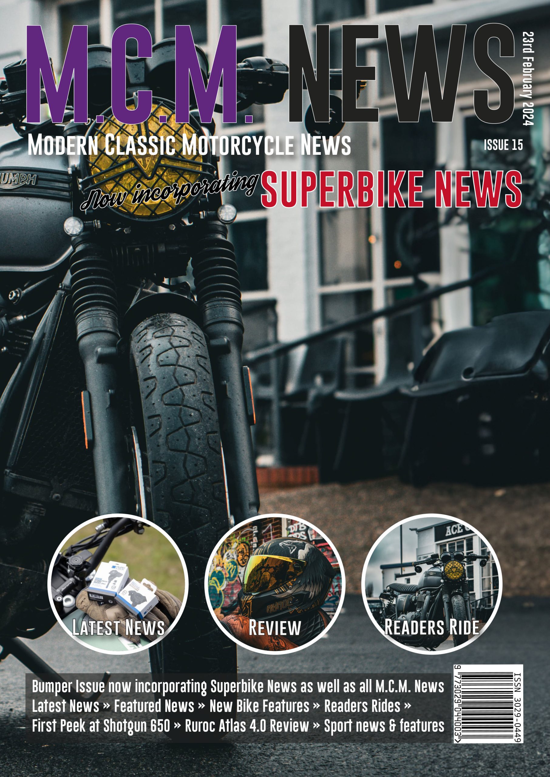 Just Dropped Issue 15 – Modern Classic Motorcycle News