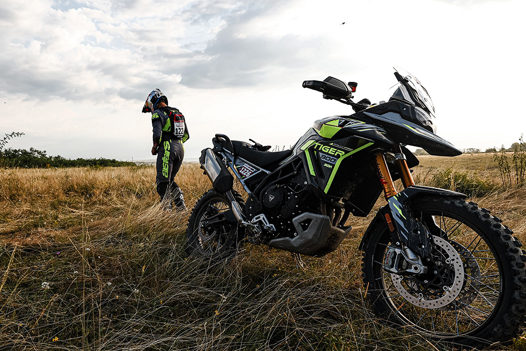 Walker Charges to Second at Red Bull Romaniacs in Triumph Adventure Debut