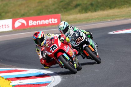 British Talent Cup: Thruxton triumph: Surowiak stuns with double victory