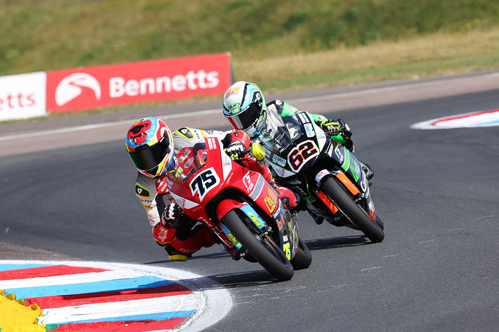 British Talent Cup: Thruxton triumph: Surowiak stuns with double victory