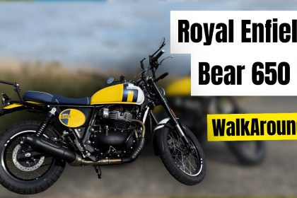 Here’s a quick **walkaround** of the Royal Enfield Bear 650
