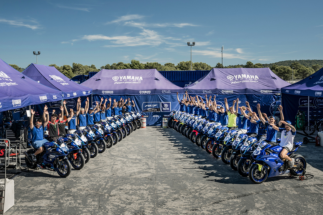 Bergamini on Pole for Yamaha R7 European Cup SuperFinale