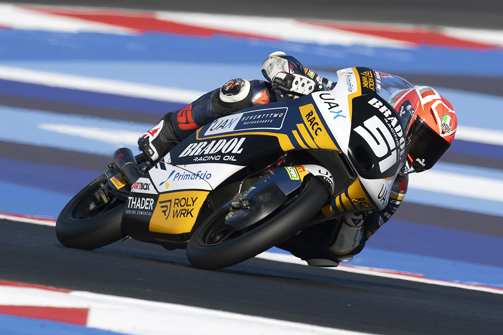 Four in a row: Uriarte continues pole streak as JuniorGP headlines at Misano
