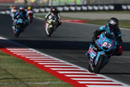 Holgado takes first Moto2 pole to head Dixon and Veijer