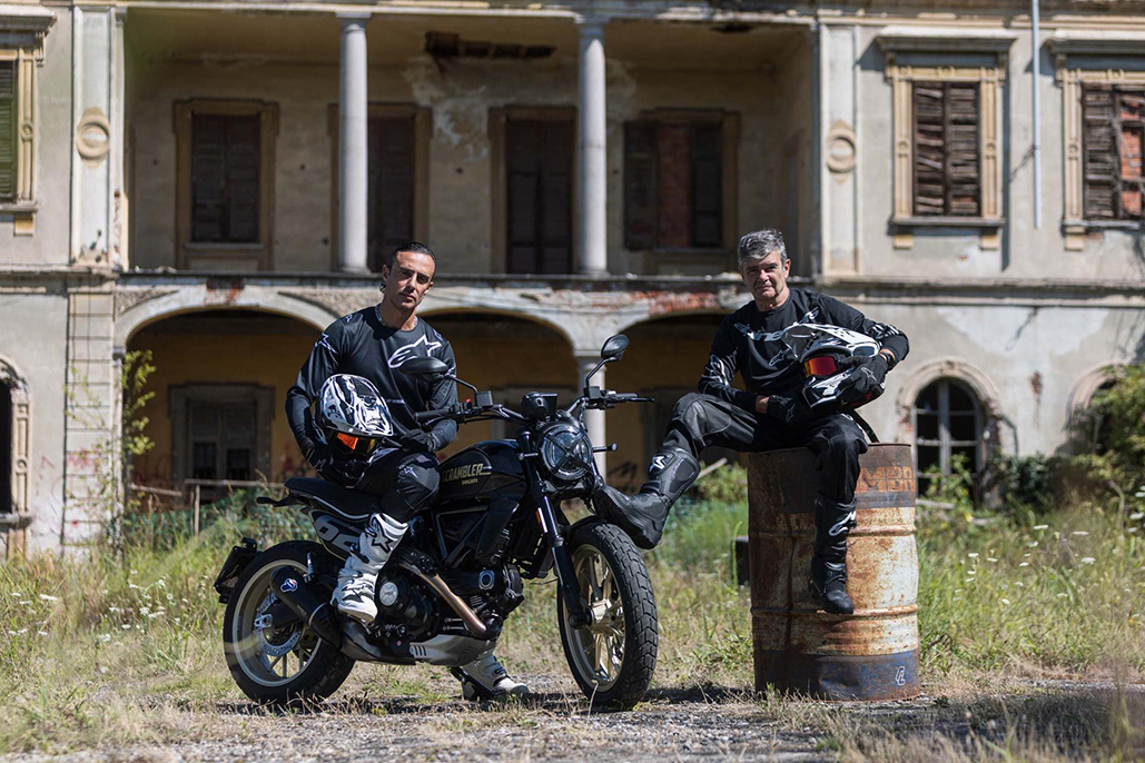Boni and Sabba’s new world record riding a Ducati Scrambler