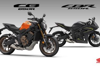 Colour refresh updates the Honda CB650R and CBR650R for 2026