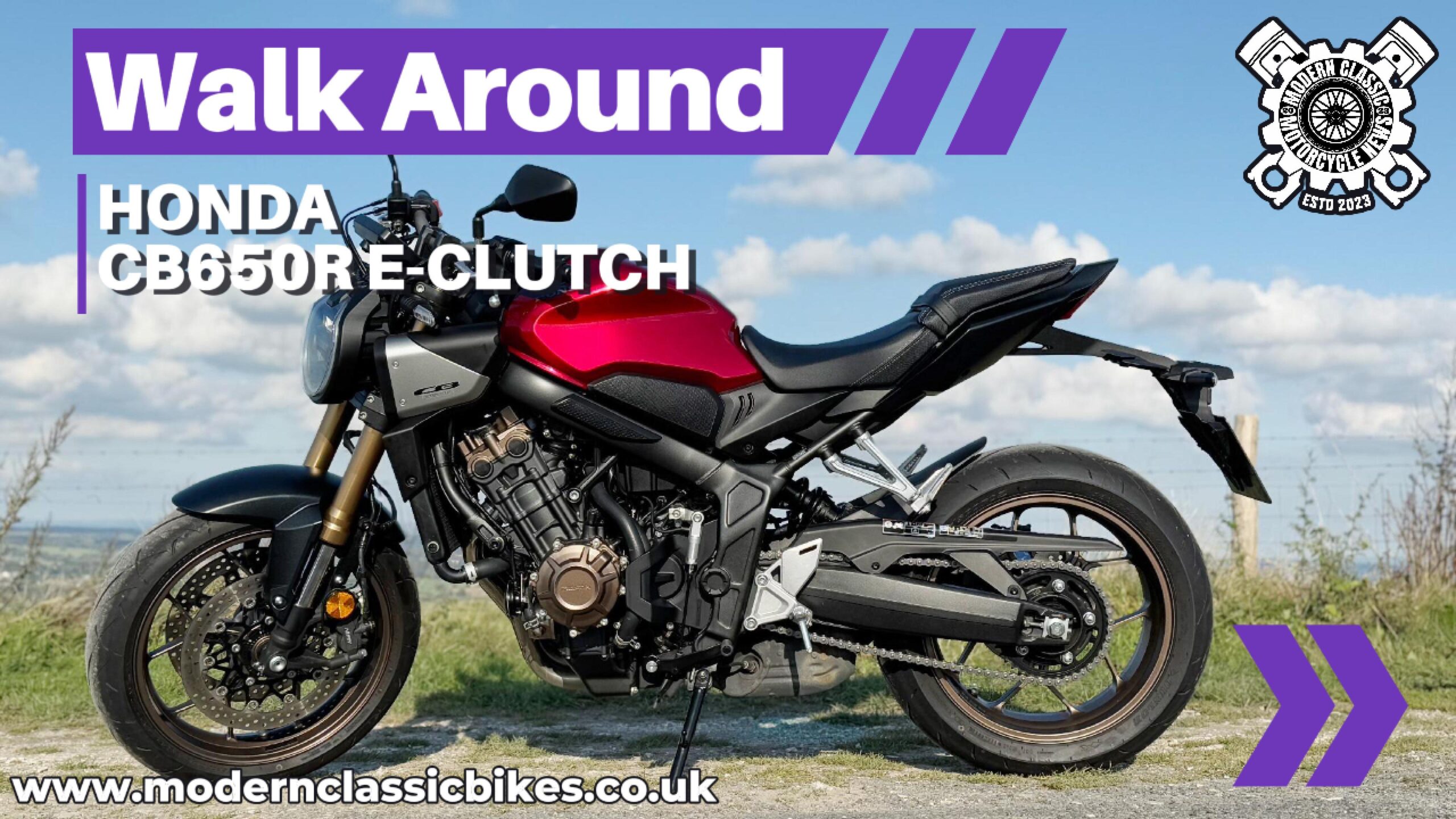 Get Up Close And Personal With The Honda Cb650R - E-Clutch - A Stunning Walkaround!