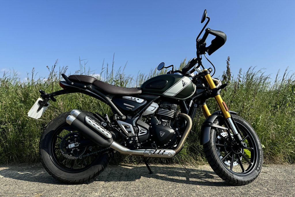Triumph Scrambler 400X - Video