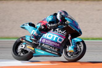 Moto2: Moreira Q1-bound in Valencia as Holgado sets the pace