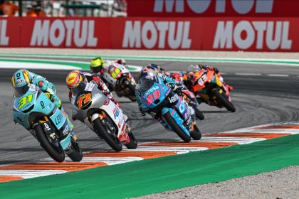 Moto3: Fernandez takes maiden victory in Valencia battle
