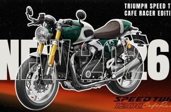 Triumph Speed Twin Cafe Racer - First Look Before March 2026