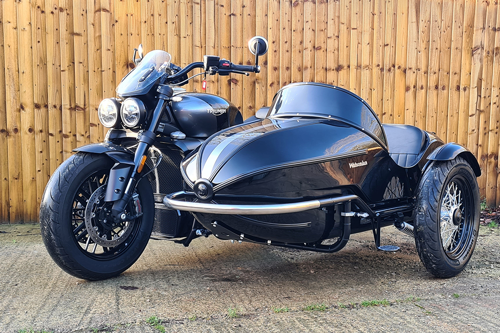 Stealthy Sidecar For Triumph Rocket 3 1 Stealthy Sidecar For Triumph Rocket 3