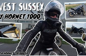 Riding West Sussex On Honda Cb1000sp Hornet Using A Dji 360