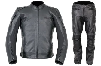 Weise Waterproof Leather Jacket And Jeans