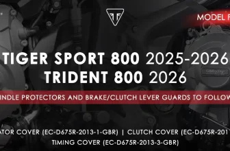 Gbracing: World-Class Protection For Triumph's Latest 800cc Triples