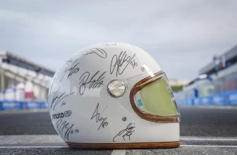 Custom Helmet Signed By Motogp Riders Stars In Bike Shed Show Auction To Support Two Wheels For Life