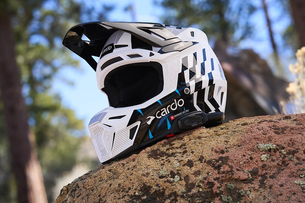 Cardo Announces Venture, The World’s First Integrated Mesh Helmet For Motocross And Offroad Riding 1 Cardo Announces Venture, The World’s First Integrated Mesh Helmet For Motocross And Offroad Riding