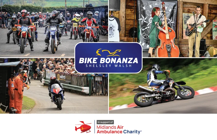 Less Than One Month To Go Until Bike Bonanza Returns To Shelsley Walsh Hill Climb - Saturday 4 July 2026