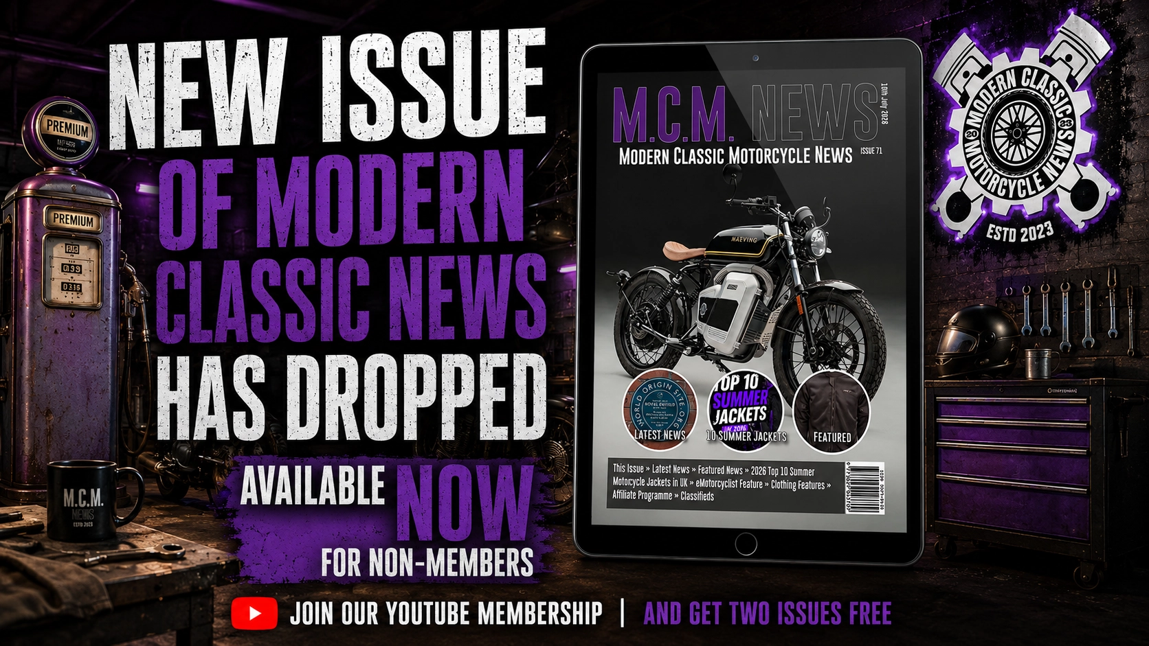 New Issue Of M.c.m. News Digital-Only Version Has Dropped For Non-Members - Issue 71