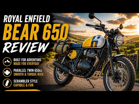 Royal Enfield Bear 650: A Scrambler With Soul