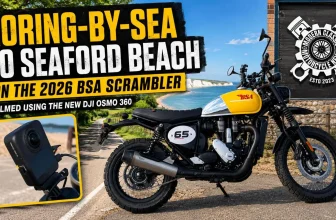 2026 Bsa Scrambler 650 Coastal Ride | Dji Osmo 360 Ii Test