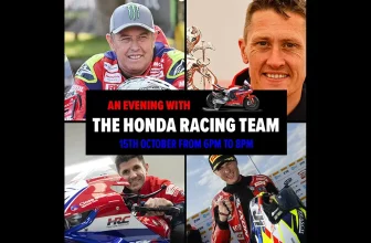 Meet The Honda Racing Team: An Evening With Mcguinness, Harrison, O’halloran And Vickers