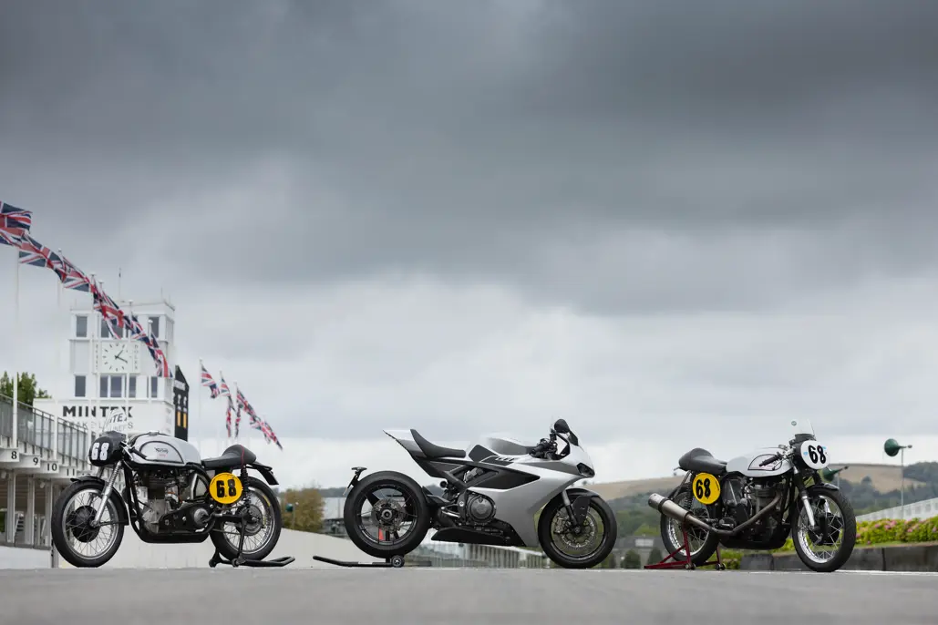 Norton Motorcycles And Works Racing Motor Cycles Bring Historic 1953 Manx To Goodwood Revival