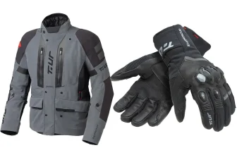 T.ur G-Ice Hydroscud Gloves And Supercell Hydroscud Textile Jacket