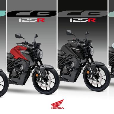 All-new colour line-up for 2026 Honda CB125R