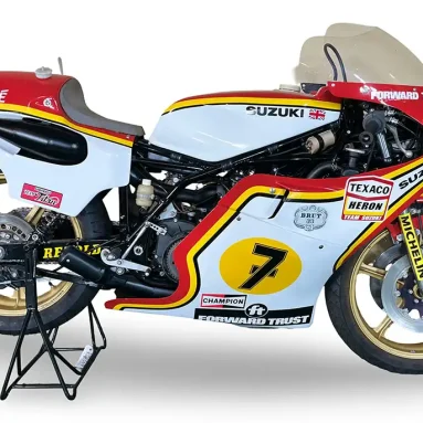 Barry Sheene’s Championship-winning Suzuki RG500 on Show