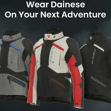 Head into your next Adventure wearing the Dainese’s Gullfoss Suit