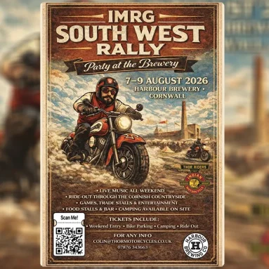 IMRG South West announce the Thor Riders 2026 Rally