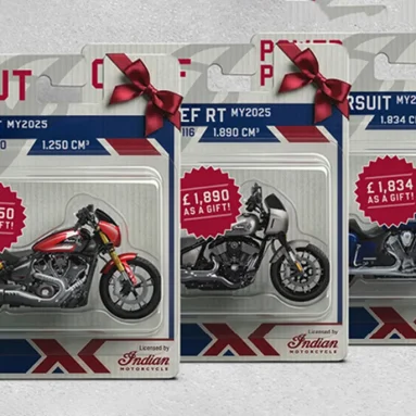 Indian Motorcycle UK celebrates its 125th Anniversary with a gift on selected models registered by Jun 30, 2026