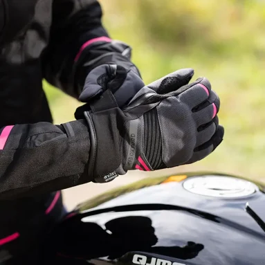 NEW COLOURWAY! Oxford Dakar Dry2Dry Women’s glove – Charcoal/Pink