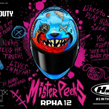 NEW HJC RPHA 12  Mister Peeks – in stock now