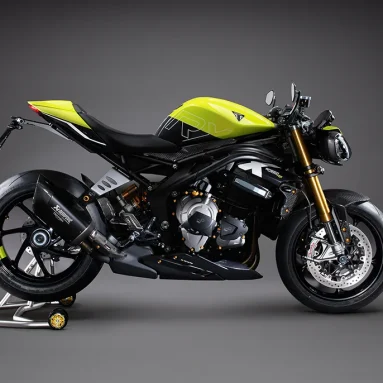 New Triumph Speed Triple 1200 RX wears LighTech
