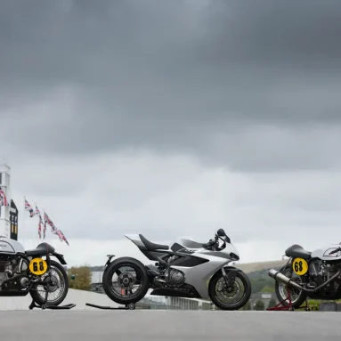 Norton Motorcycles and Works Racing Motor Cycles Bring Historic 1953 Manx to Goodwood Revival