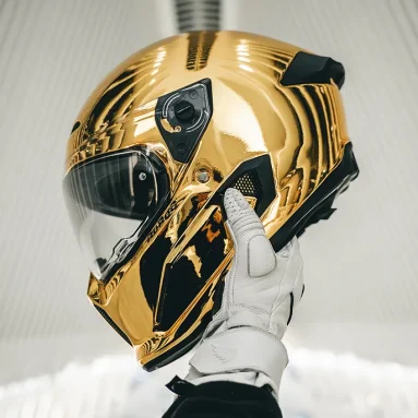 Solid Gold: The Ruroc AT4.0 CARBON Gold Chrome Debuts