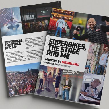Superbikes, The Stage and Me – Michael Hill Book launched