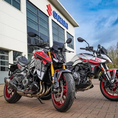 Suzuki launches sporty new graphics kits for GSX-S1000 and GSX-8S