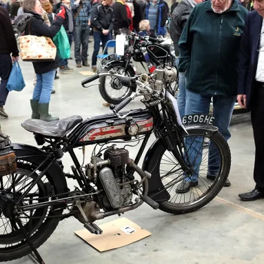 Vintage and Veteran Bikes at October Ardingly Show